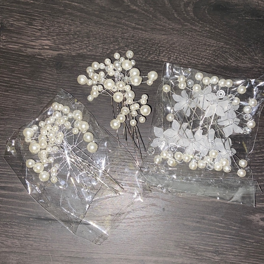 Pearl Hair Pins